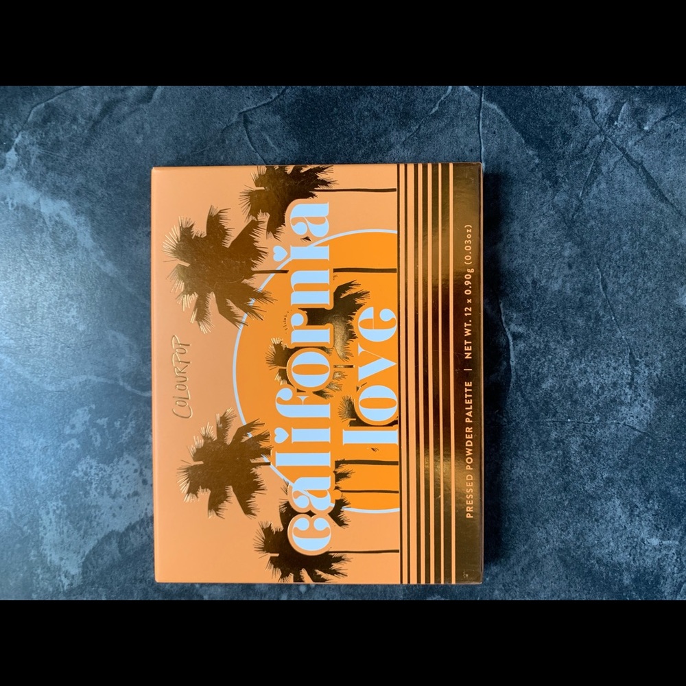 color pop. california love pallet
